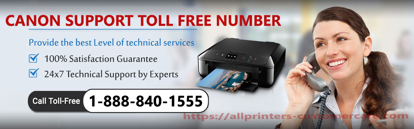 canon support toll free number